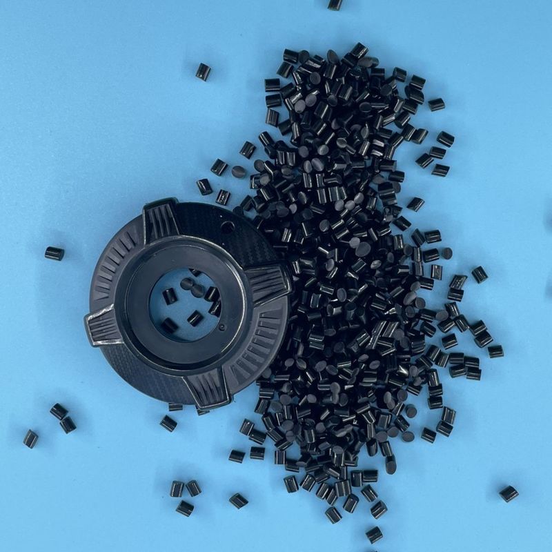 GRS 85A Medical TPU Elastomer Granule Black Wear Resistance